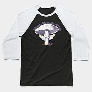 Mushroom Angels Baseball T-Shirt